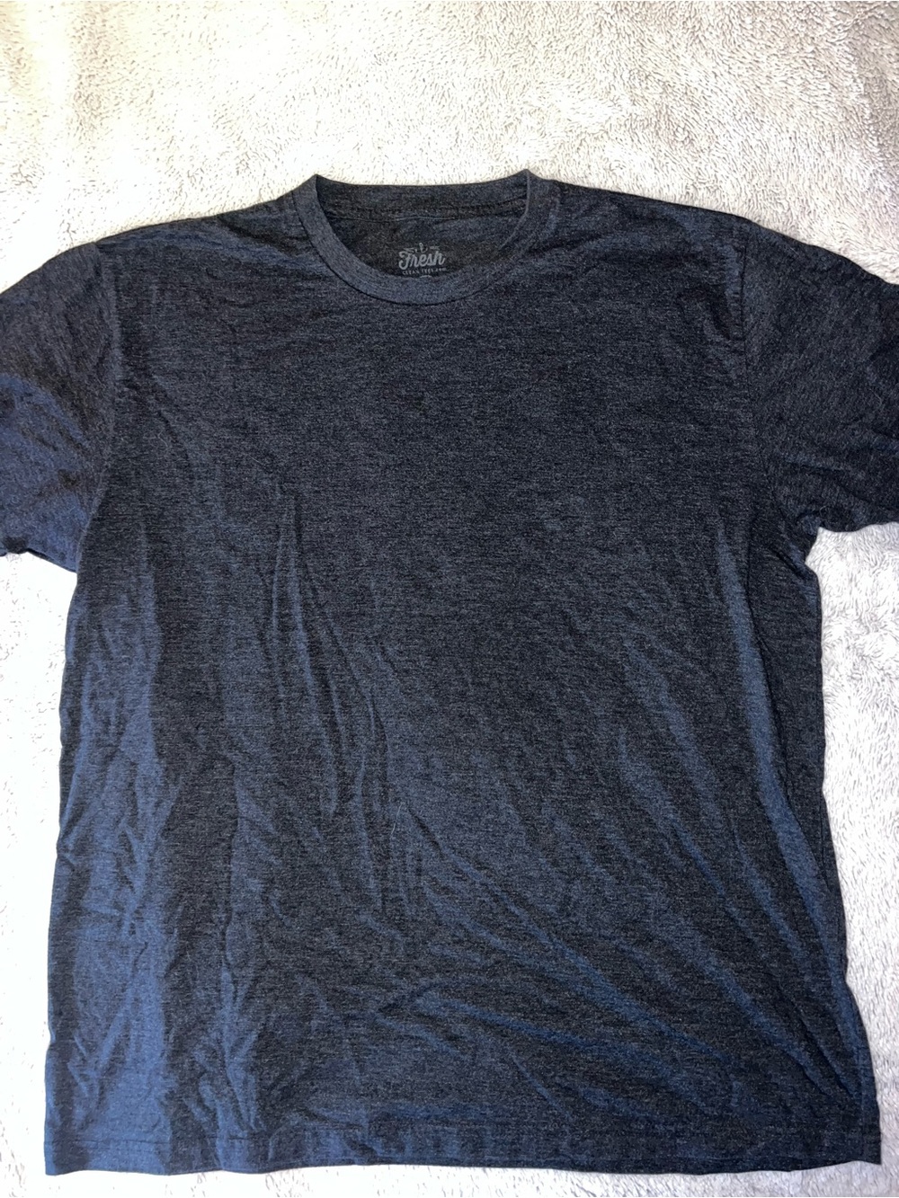 Men's Short Sleeve Crewneck T-Shirt - Charcoal